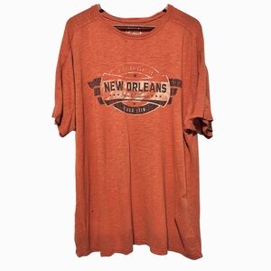 INDIE GRUNGE | NEW ORLEANS Distressed Eco Graphic Tee XL | Streetwear